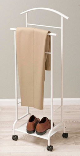 картинка Вешалка напольная ЗМИ Римини 2М костюмная Белая ВКР2М Б ЗМИ Римини 2М костюмная Белая ВКР2М Б от магазина Tovar-RF.ru