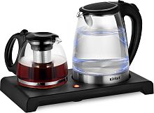 картинка чайный набор kitfort кт-6180 черный kitfort кт-6180 черный от магазина Tovar-RF.ru