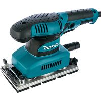 картинка Makita BO3710 Вибрационная шлифовальная машина [BO3710] {190Вт,93х228мм,11000об\м,ампл-2.6мм,1.6кг,кор,п\сборник,зажим } от магазина Tovar-RF.ru