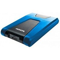картинка a-data portable hdd 2tb hd650 ahd650-2tu31-cbl {usb 3.1, 2.5", blue} противоударные slim от магазина Tovar-RF.ru