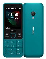 картинка телефон мобильный nokia 150 ds (2020) cyan от магазина Tovar-RF.ru