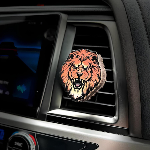 картинка ароматизатор aroma bar дефлектор на магните "лев рычит" цветной 49334 aroma bar дефлектор на магните "лев рычит" цветной 49334 от магазина Tovar-RF.ru