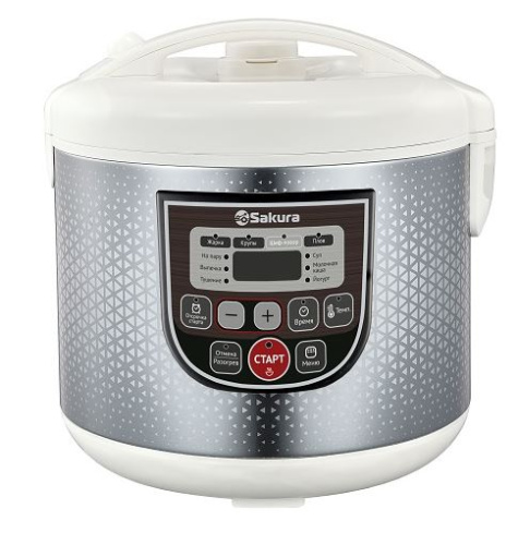 картинка мультиварка sakura sa-7753w от магазина Tovar-RF.ru
