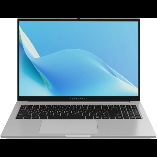 картинка maibenben medio m16b-in15um [m16b-in15umb1slsre0] silver 16" {fhd ips/i-n150/ 8gb/ 512gb ssd/ uma/ linux} от магазина Tovar-RF.ru