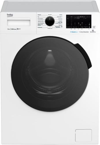 картинка стиральная машина фронтальная beko wspe7h616w от магазина Tovar-RF.ru