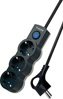 картинка Удлинитель КОСМОС YKsm5m-3g-Z-V10A-B Черный/серый от магазина Tovar-RF.ru
