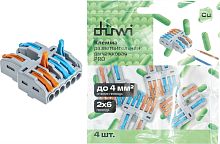 картинка DUWI (26661 1) Клемма разветвительная рычажковая от магазина Tovar-RF.ru