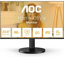 картинка монитор aoc 23,8" 24b3ha2, 16:9, ips, fhd, 4ms, 250cd, 100hz, vga, hdmi, spk 24b3ha2 aoc 24b3ha2 black от магазина Tovar-RF.ru