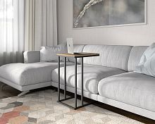 картинка Стол журнальный БИТЕЛ Стол Сари 720 БИТЕЛ Стол Сари 720 Дуб крафт золотой/черный (1 уп.) от магазина Tovar-RF.ru