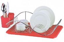 картинка Сушилка для посуды ZEIDAN Z-1170 красная Сушилка для посуды от магазина Tovar-RF.ru