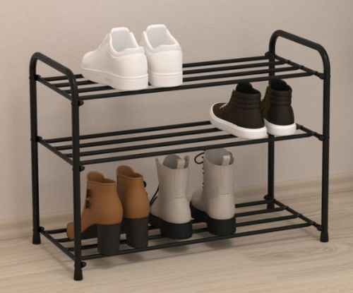 картинка Подставка для обуви ЗМИ Альфа 23 черная ПДОА23 Ч ЗМИ Альфа 23 черная ПДОА23 Ч от магазина Tovar-RF.ru