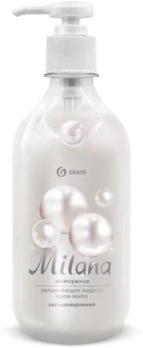 картинка GRASS 126200 Milana жемчужное увлажняющее (флакон 500мл) от магазина Tovar-RF.ru
