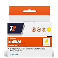 картинка t2 c13t048440  картридж (ic-et0484) для epson stylus photo r200/r300/rx500/rx600, желтый, с чипом от магазина Tovar-RF.ru