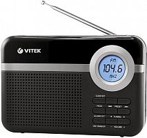 картинка радиоприёмник vitek vt-3592 черный от магазина Tovar-RF.ru