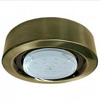 картинка встраиваемый светильник ECOLA FN5330ECB GX53 FT3073 Черненая бронза от магазина Tovar-RF.ru