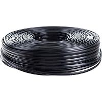 картинка gembird кабель телефонный 100м (4-х жильный, 2 пары, плоский) черный от магазина Tovar-RF.ru