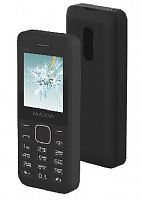 картинка телефон мобильный maxvi c20 black (2 sim) без зу от магазина Tovar-RF.ru