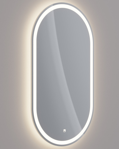 картинка Зеркало LUNO , 55*100см, сенсорный выключатель, LED-подсветка, ф-ция антизапотевания магазин Tovar-RF.ru являющийся официальным дистрибьютором в России фото 6 картинка Зеркало LUNO , 55*100см, сенсорный выключатель, LED-подсветка, ф-ция антизапотевания от магазина Tovar-RF.ru фото 6