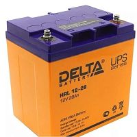 картинка delta hrl 12-26 х (28а\ч, 12в) свинцово- кислотный аккумулятор от магазина Tovar-RF.ru