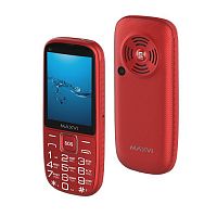 картинка телефон мобильный maxvi b9 red (2 sim) от магазина Tovar-RF.ru