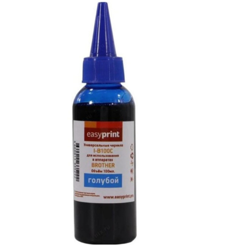 картинка easyprint  чернила i-b100c универсальные для brother (100мл.) голубой от магазина Tovar-RF.ru