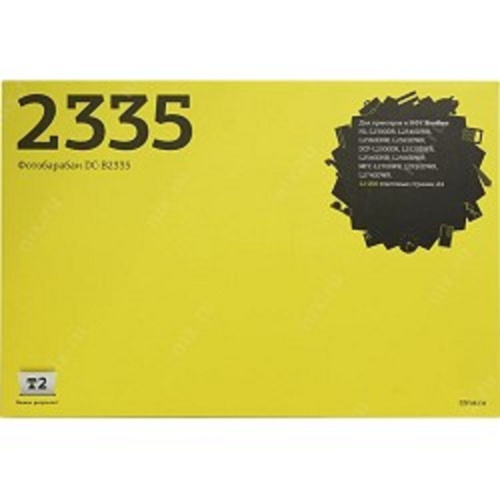 картинка t2 dr-2335 фотобарабан  для brother hl-l2300/2340/dcp-l2500/2520/mfc-l2700/2720 (12000стр.) [dc-b2335] от магазина Tovar-RF.ru