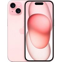 картинка apple iphone 15 128gb pink 3g 4g 2sim 6.1" oled 1179x2556 ios 17 48mpix 802.11 a/b/ mtle3ch/a китай a3092  от магазина Tovar-RF.ru