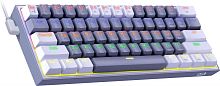 картинка клавиатура redragon (70675) fizz радужн,61 клав,тих,серо-бел. redragon (70675) fizz радужн,61 клав,тих,серо-бел. от магазина Tovar-RF.ru