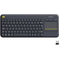 картинка 920-007147 logitech клавиатура k400 wireless touch plus usb rtl заводская гравировка ru/lat от магазина Tovar-RF.ru