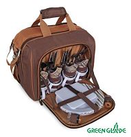 картинка аксессуары для туризма и посуда green glade набор для пикника 3338 34пр 15лот магазина Tovar-RF.ru