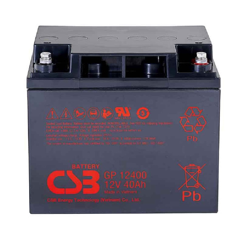 картинка csb батарея gp12400 (i) (12v/40ah) от магазина Tovar-RF.ru