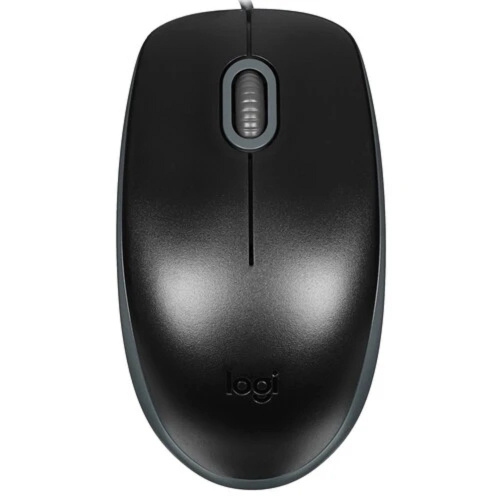 картинка 910-005502 мышь logitech m110 silent black [бесшумная, оптическая, 1000dpi, usb, 1.8м]  от магазина Tovar-RF.ru