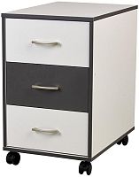 картинка детская мебель polini тумба с ящиками kids mirum на колесах 40х55см белый-графит (1 кор.) polini тумба с ящиками kids mirum на колесах 40х55см белый-графит (1 кор.) от магазина Tovar-RF.ru
