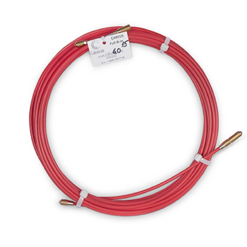 картинка cabeus pull-b-6-15m устройство для протяжки кабеля в стояках и трубах межэтажных конструкций мини узк в бухте, 15м (диаметр стеклопрутка 6 мм) от магазина Tovar-RF.ru