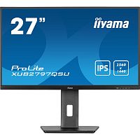 картинка lcd iiyama 27" xub2797qsu-b2 черный {ips 2560x1440 100hz 1ms 300cd hdmi displayport usb 2x2w has pivot} от магазина Tovar-RF.ru