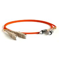 картинка hyperline fc-d2-50-sc/pr-st/pr-h-5m-lszh-or патч-корд волоконно-оптический (шнур) mm 50/125, st-sc, 2.0 мм, duplex, lszh, 5 м   от магазина Tovar-RF.ru