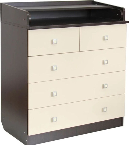 картинка комод фея комод фея 1780 венге-бежевый (1кор) фея комод фея 1780 венге-бежевый (1кор) от магазина Tovar-RF.ru