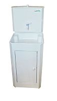 картинка Умывальник ЧИСТЮЛЯ бак полимерное покр. без ЭВН+мойка пластм. белый от магазина Tovar-RF.ru