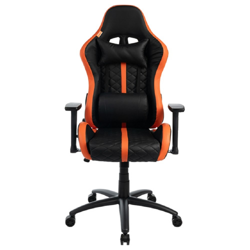 картинка Кресло игровое Filum FL-CH-G-050 пластиковая крестовина, спинка/сиденье экокожа с прострочкой, поясничная подушка, подлокотники с регулировкой по высо (1113087) магазин Tovar-RF.ru являющийся официальным дистрибьютором в России картинка Кресло игровое Filum FL-CH-G-050 пластиковая крестовина, спинка/сиденье экокожа с прострочкой, поясничная подушка, подлокотники с регулировкой по высо (1113087) от магазина Tovar-RF.ru