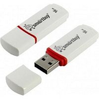 картинка smartbuy usb drive 16gb crown white sb16gbcrw-w от магазина Tovar-RF.ru