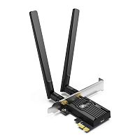 картинка tp-link archer tx55e ax3000 wi-fi 6 bluetooth 5.2 адаптер pci express от магазина Tovar-RF.ru