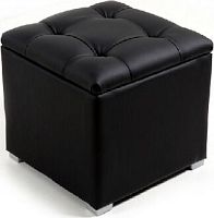 картинка Корпусная мебель БИТЕЛ Пуф КЛАССИК черный (С-118) (1 кор.) БИТЕЛ Пуф КЛАССИК черный (С-118) (1 кор.) от магазина Tovar-RF.ru