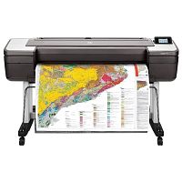 картинка hp designjet t1700 44-in postscript printer (2 года гарантии)  (44"/1118mm, 6 colors, 4gb (128gb вирт), 500gb encrhdd, полистовая и рулонная подача, postscript/pcl3/hp-gl/2, gigabit lan, стенд)   от магазина Tovar-RF.ru