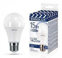 картинка Лампа ERGOLUX (14784) LED-A60-15W-E27-6K от магазина Tovar-RF.ru