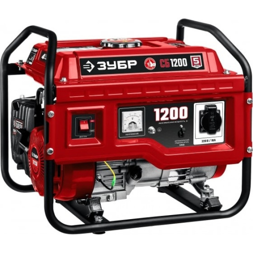 картинка ЗУБР  1200 Вт, бензиновый генератор (СБ-1200) от магазина Tovar-RF.ru