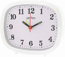 картинка Часы PERFEO (PF_E1960) "PF-TC-021", прямоугольные, белые PERFEO (PF_E1960) "PF-TC-021", прямоугольные, белые от магазина Tovar-RF.ru