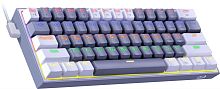 картинка клавиатура redragon (70675) fizz радужн,61 клав,тих,серо-бел. от магазина Tovar-RF.ru