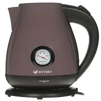 картинка чайник электрический kitfort кт-642-4 1.7л. 2200вт лиловый (корпус: нержавеющая сталь) от магазина Tovar-RF.ru