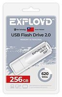 картинка usb флэш-накопитель exployd 256gb 620 white 2.0 [ex-256gb-620-white] от магазина Tovar-RF.ru