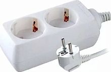 картинка Электро удлинитель VOLSTEN (9309) S 2x3-Z (2 гн. 3 м., 10А, 2200 Вт.) от магазина Tovar-RF.ru